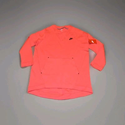 NIKE TECH FLEECE V NECK WOMEN'S LONG SWEATSHIRT  - WOMEN'S SIZE MEDIUM - Image 1 of 4