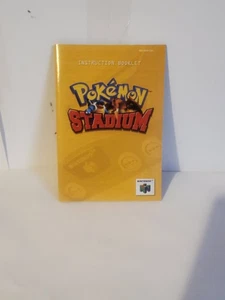 Folleto Manual de instrucciones Pokémon Stadium Nintendo 64 N64 Original 2000 - Imagen 1 de 3