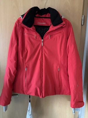 Schöffel Damen Skijacke Venturi mit Kapuze Winterjacke rot 44 TOP - Bild 1 von 4