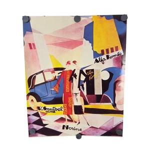 Alfa Romeo Poster René Magritte 1924 Advertisement Reproduction 1990 20" x 16" - Picture 1 of 7
