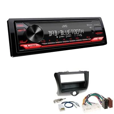 JVC KD-X282DBT Auto Radio Bluetooth DAB+ USB für Toyota Yaris Verso Facelift - Bild 1 von 4