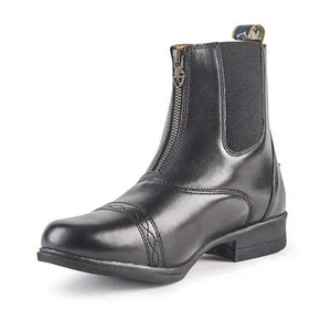 Shires Moretta Adults Rosetta Zip Paddock Boots | Equestrian | Black/Brown - Picture 1 of 30