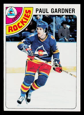 1978-79 Topps #88 Paul Gardner Colorado Rockies Hockey Card - Image 1 of 2