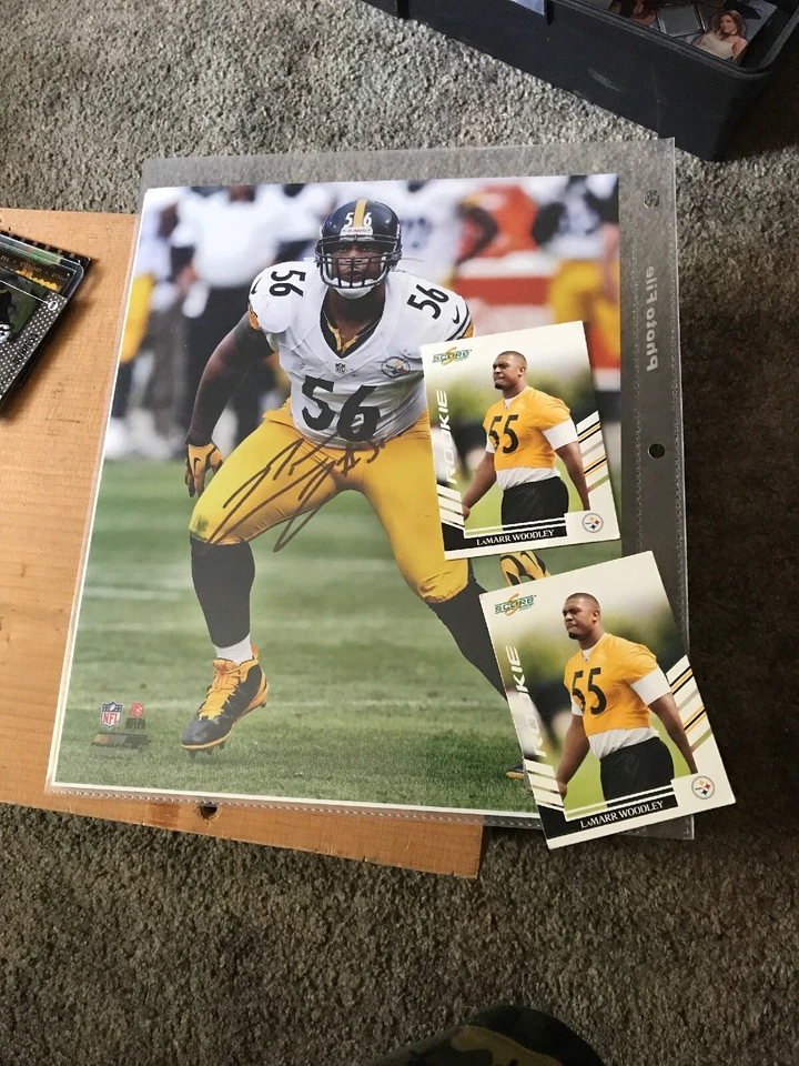 LaMarr Woodley Autograph - Image 1 of 1