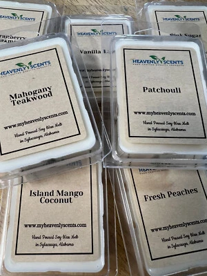 Soy Wax Melts - 2.75 oz, 6 Cubes, Long Lasting - Heavenly Scents - Image 1 of 4