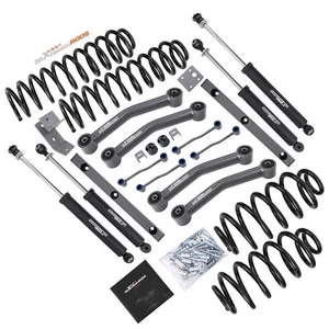 4" Lift Kit With Control Arms For Jeep Wrangler TJ 2003 2004 2005 2006 4WD - Picture 1 of 12