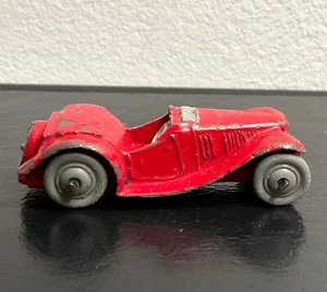 DINKY TOYS Meccano England original 1936 MG SPORTS CAR #35C red - Picture 1 of 8