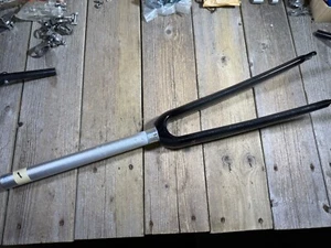 Focus Carbon Fiber Fork 700c Road Bicycle Fork 1-1/8 Threadless USED Alloy Steer - Picture 1 of 6