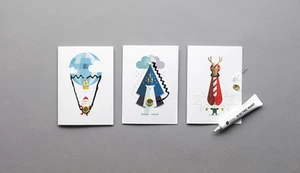 Bare Flashing Card Set - Merry Resistivities - Picture 1 of 5