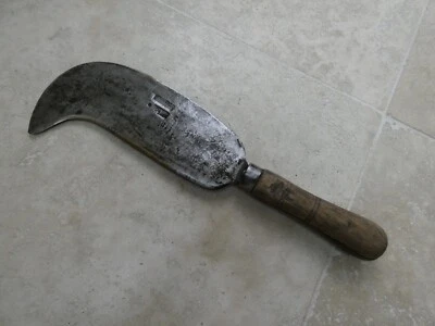 Serpe Goldenberg , outil ancien de bucheron, forestier agriculteur - Photo 1/4
