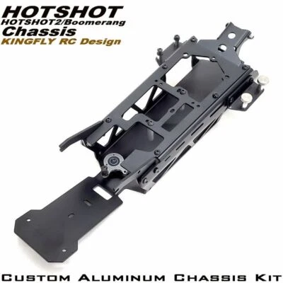 1/10 Aluminum RC Chassis Kit for Tamiya Hotshot/Hotshot 2/Boomerang Hop Ups Part - Bild 1 von 4