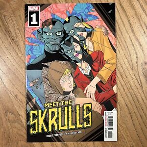 Meet The Skrulls #1 1st Appearance Of G'iah Marvel 2019 VF/NM🔥🔑