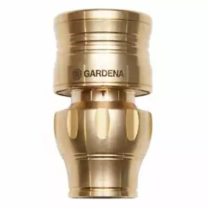 GARDENA Brass Hose Connector 12mm - Picture 1 of 5
