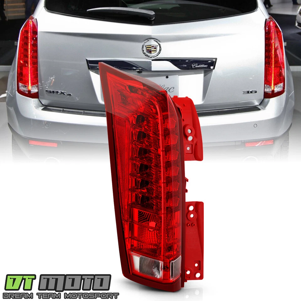2010-2016 Cadillac SRX Red Clear LED Tail Light Brake Lamp Left Driver side - Imagem 1 de 4
