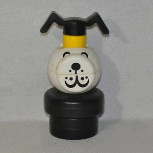 Vintage Fisher Price Puzzle Puppy 659 Stacker Dog Replacement Pieces 0819!!! - Picture 1 of 10