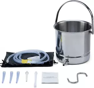 Coffee Enema Bucket Kit, Enema Kit for Colon Cleansing Bucket, Home Colonic Kit - Picture 1 of 12