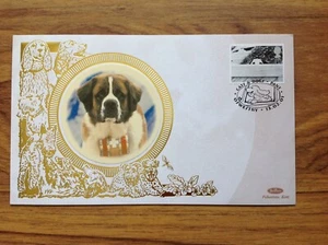 St Bernard Dog GB 2001 Benham Special Handmark First Day Cover. Free UK P&P - Picture 1 of 3