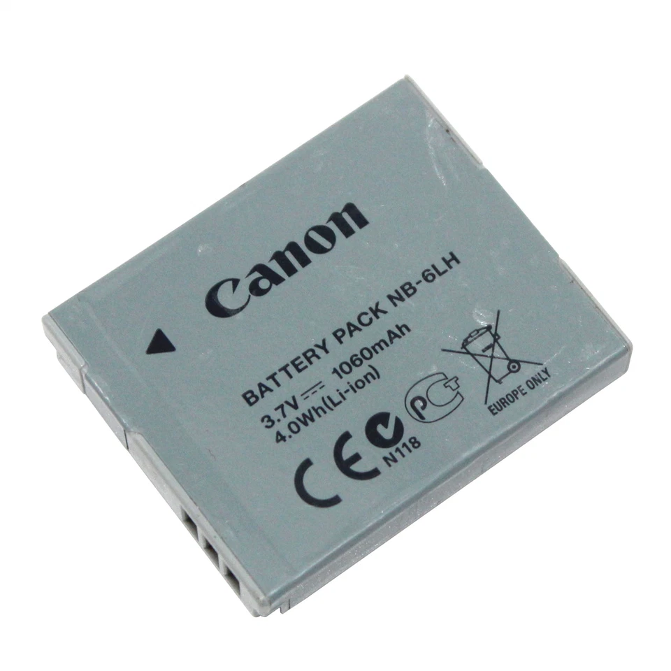 Batería Original Canon NB-6LH para Canon IXUS105 210 S95 90 SX240 510 520 530 540