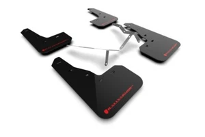 Rally Armor 2022 Honda Civic (Incl. Si/Sport/Touring) Black UR Mud Flap w/ Red L - Picture 1 of 12