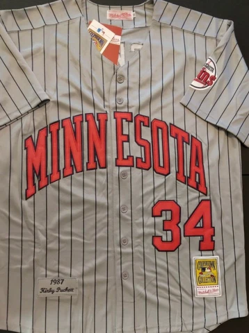 KIRBY PUCKETT TWINS THROWBACK Cover