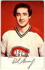 1978-79 Montreal Canadiens Postcards Bob Gainey #NNO CREASED CORNER