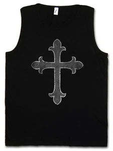 CHRISTLICHES KREUZ I TANK TOP WESTE Jesus Christentum Gott Christliches Christentum - Bild 1 von 2