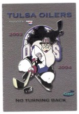 2003-04 Tulsa Oilers CHL Hockey Schedule !!! Oneok