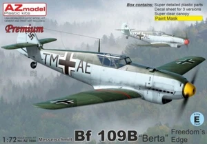 AZmodel 7888 1/72 Messerschmitt  Bf-109B "Berta" Freedom's Edge plastic kit - Picture 1 of 2