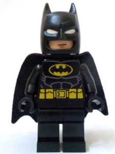 LEGO® Minifig sh0964 - Batman - Black Suit, Yellow Belt, Cowl with White Eyes - Picture 1 of 1