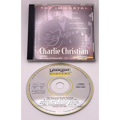 The Immortal Charlie Christian Jazz CD 10 Tracks 1993 Mono feat. Dizzy Gillespie Foto 1 de 4