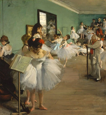 Edgar Degas : "The Dance Class" (1874) - Giclee Fine Art Print