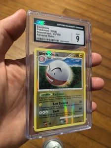 2008 Pokemon Stormfront 36/100 Electrode Reverse Holo CGC 9 MINT - Picture 1 of 2