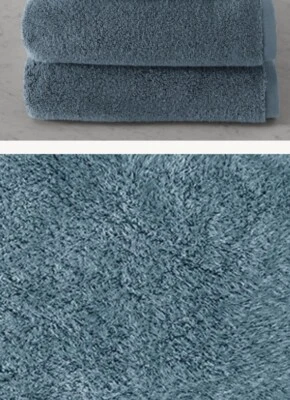 2 herrajes de restauración paño turco ultra suave paño de algodón $42 azul Foto 1 de 4