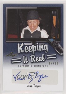 2014 Leaf Pop Century Keeping it Real Blue 7/10 Verne Troyer #KR-VT1 Auto 00jz