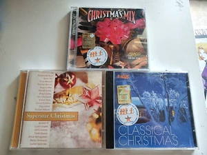 CLASSICAL CHRISTMAS MIX SUPERSTAR LOTTO 3 CD NATALE M - Picture 1 of 4