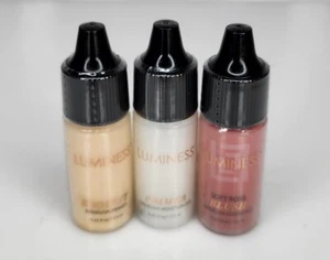 3 Stk. Luminess Airbrush Make-up Neu & Versiegelt Soft Rose Blush, Primer, Boost it - Bild 1 von 7