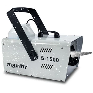 1500W Snow Machine Stage DJ Snow Flake Maker Effect Snowflake Machine Remote US - Picture 1 of 16