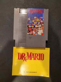 Dr. Mario (Nintendo NES, 1990) CARRITO y MANUAL SOLO!