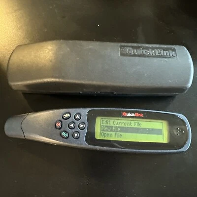 Vintage 1999 WizCom QuickLink Pen Handheld Scanner With Case - Image 1 of 3