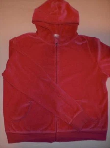 Victoria's Secret DAMENGRÖSSE MEDIUM LANGARM ROSA FLEECE MIT KAPUZE neu ohne Etikett - Bild 1 von 1
