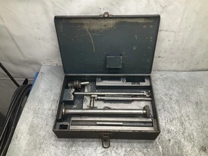 Brown + Sharpe 730 indicator Base + Post with Case - Picture 1 of 7