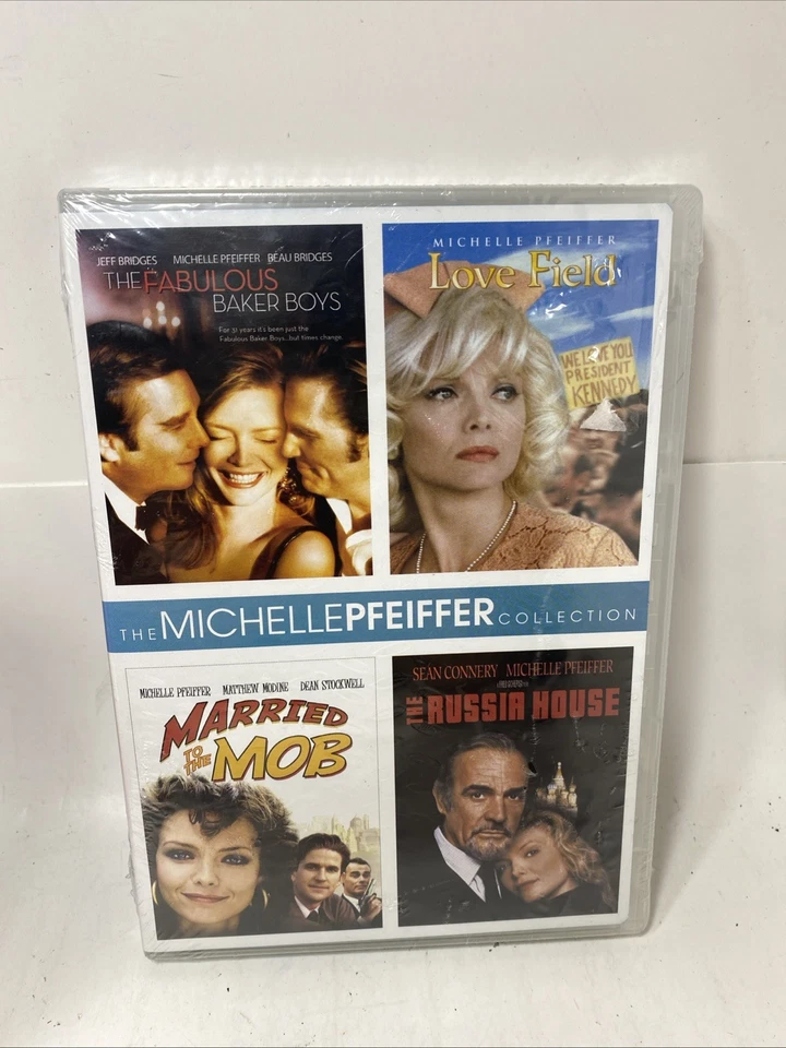 MICHELLE PFEIFFER COLLECTION w/Fabulous Baker Boys, Love Field, Russia House-DVD - Image 1 of 4