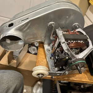 Whirlpool Maytag Dryer Motor & Blower Wheel W10806761 W11126010 S58svmzs-7217 - Picture 1 of 5