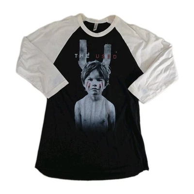Vtg. THE USED Concert T-shirt / 3/4 sleeve/ /Sz M / #294 - Image 1 of 4
