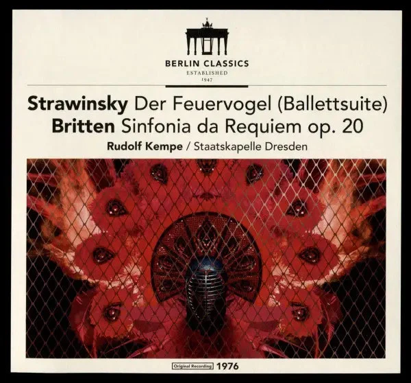 CD Stravinsky / Britten Der Feuervogel (Ballett-Suite) / Sinfonia Da Requiem Op - Bild 1 von 1