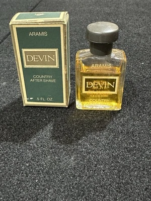 DEVIN BY ARAMIS .5 Oz AFTERSHAVE SPLASH 3/4 Full🔥🔥🔥¡USADO! 🔥🔥🔥 Foto 1 de 4