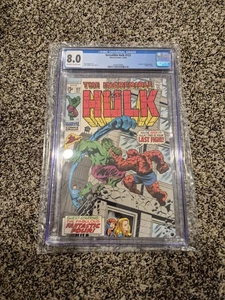 Cómics de Marvel The Incredible Hulk #122 CGC 8,0 vs. THING - Imagen 1 de 6