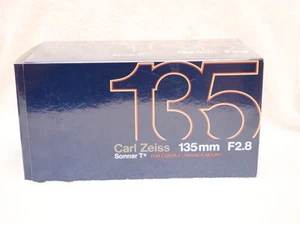 ZEISS SONNAR 2,8/135 T*, für Contax/Yashica, wie NEU in OVP - Bild 1 von 5