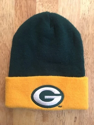 De Colección Green Bay Packers Tejido Medias Gorro Invierno Elastizado Nieve Sombrero Logo 7 Foto 1 de 4