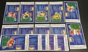 Beipackzettel BPZ - Satz Magic Sport 1 alle 15 verschiedenen UK/England - Bild 1 von 1